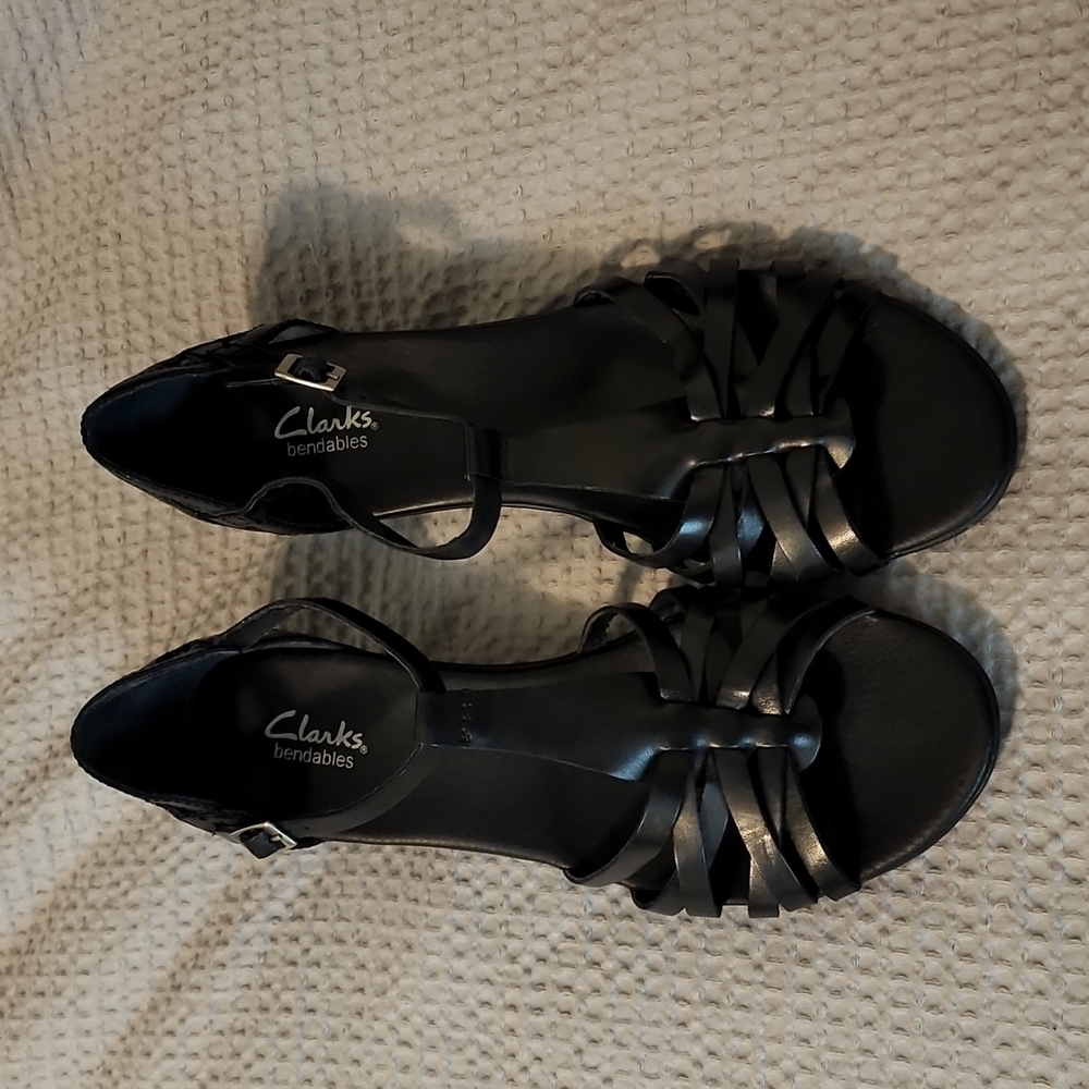 Clarks Bendables Ankle Strap Sandals